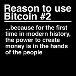 Reason To Use Bitcoin #2 Sticker