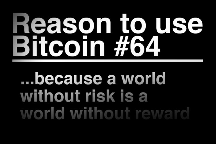 A world without risk is a world without reward