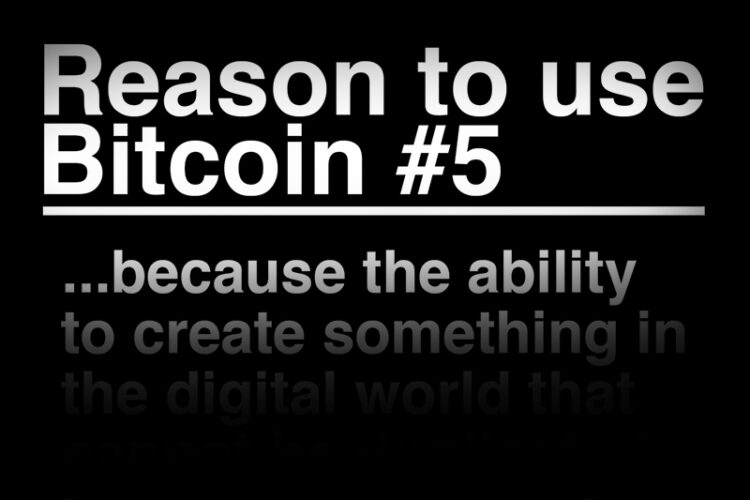 Bitcoin is digital scarcity