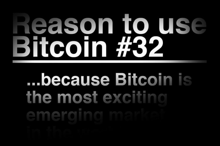 Bitcoin is the most exciting emerging market in the world