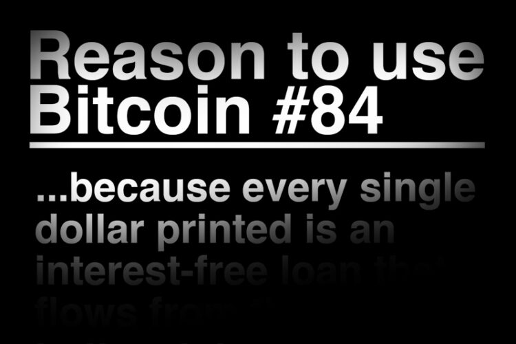 Every dollar printed is a hidden tax